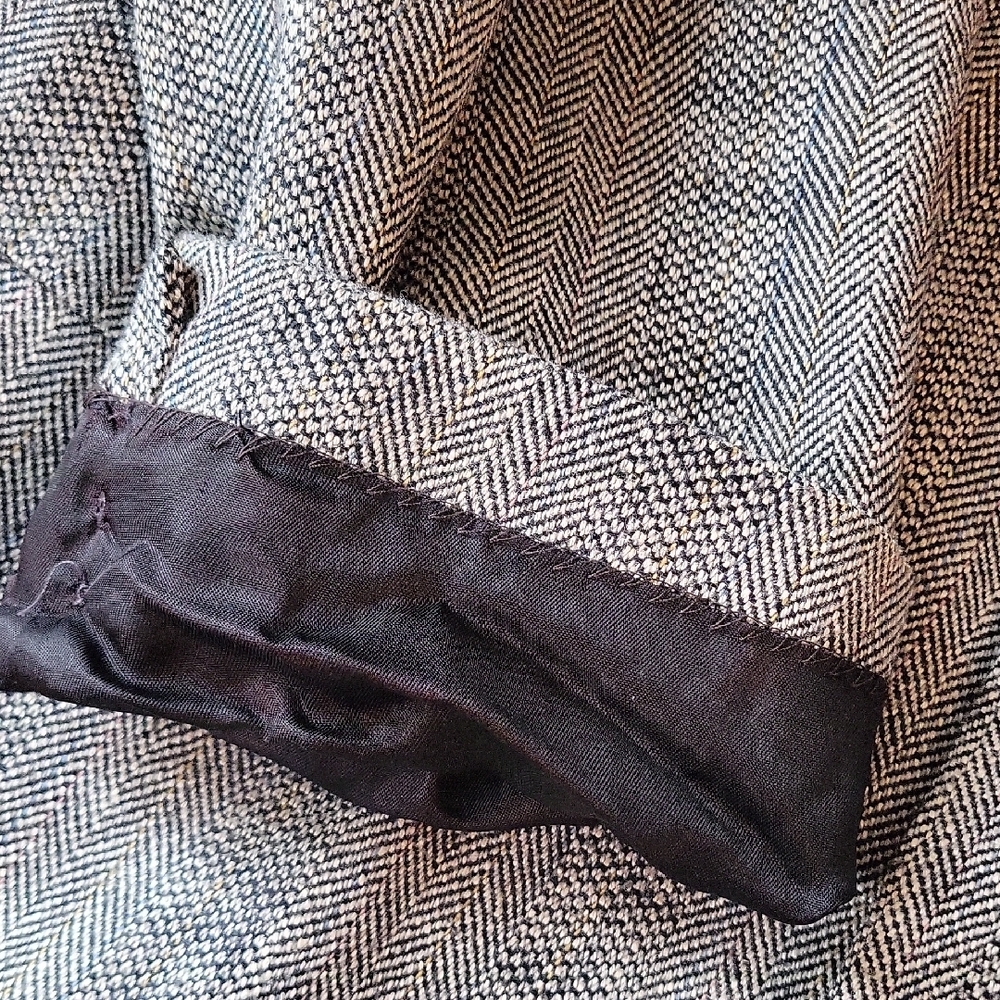 Vintage Haggar Imperial Gray Sport Coat Gentleman's Fit - Picture 6 of 9